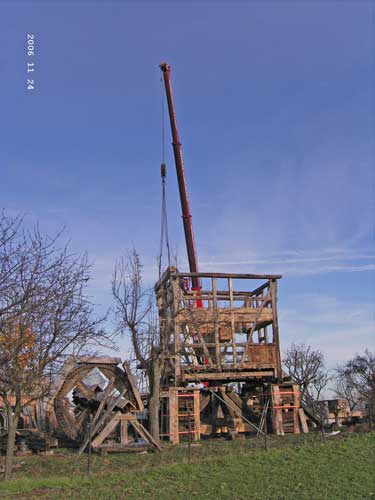 Bockwindmühle in Thüringen