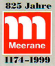 Meerane - Logo 825 Jahre