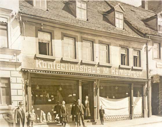 Meerane - Konfektionshaus Hamburger