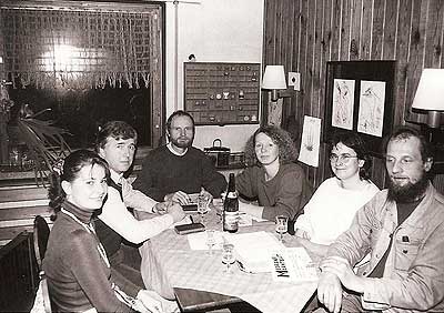 Das erste Redaktionskollegium (November 1989)