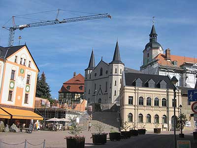 Meerane Teichplatz 29. September 2011