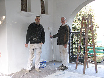 Malerarbeiten Friedhof Meerane
