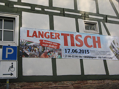 langer tisch