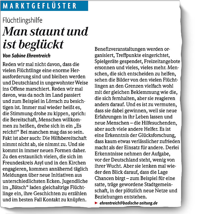 Zeitungsartikel